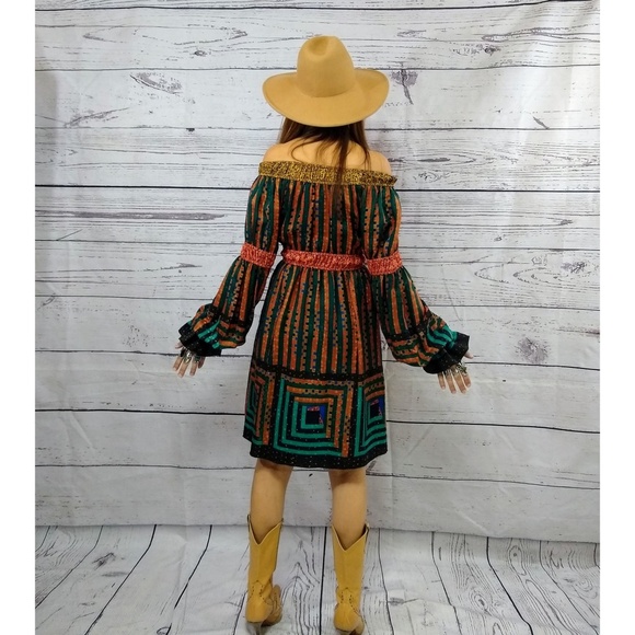 Anna Sui Runway 2018 boho dress - Picture 3 of 4